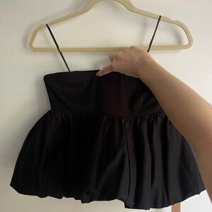 REFORMATION peplum top